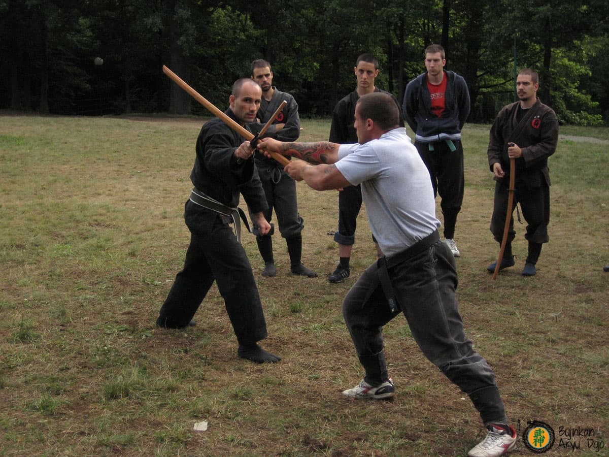 Bujinkan Aryu Dojo - Traditionell Ninjutsu Kampsport Träning 6