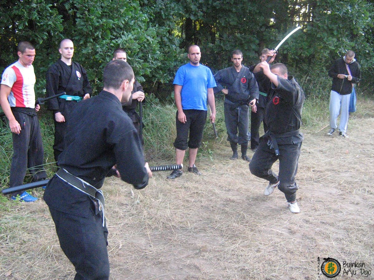Bujinkan Aryu Dojo - Traditionell Ninjutsu Kampsport Träning 9