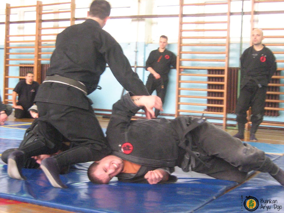Bujinkan Aryu Dojo - Traditionell Ninjutsu Kampsport Träning 11