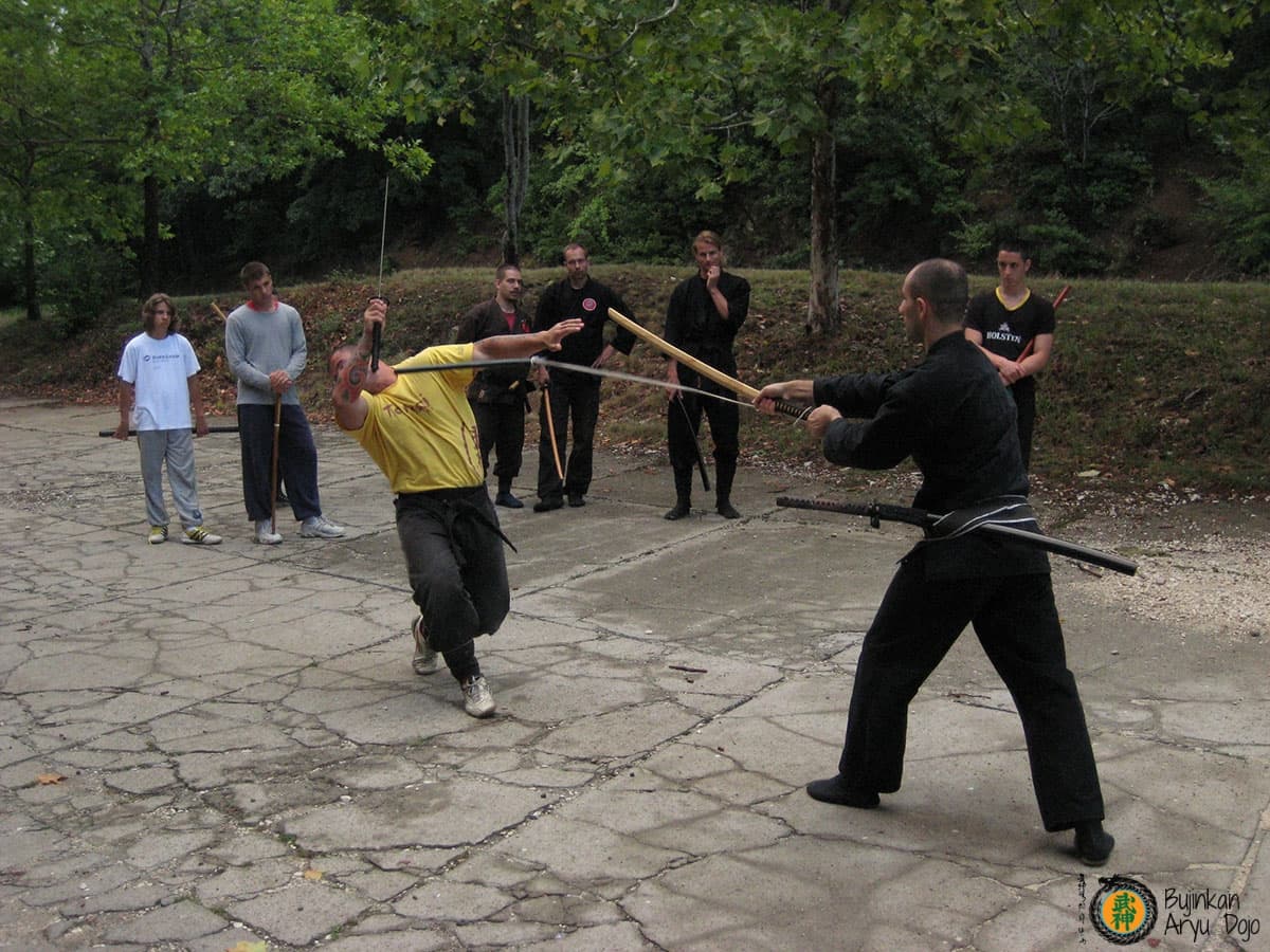 Bujinkan Aryu Dojo - Traditionell Ninjutsu Kampsport Träning 12