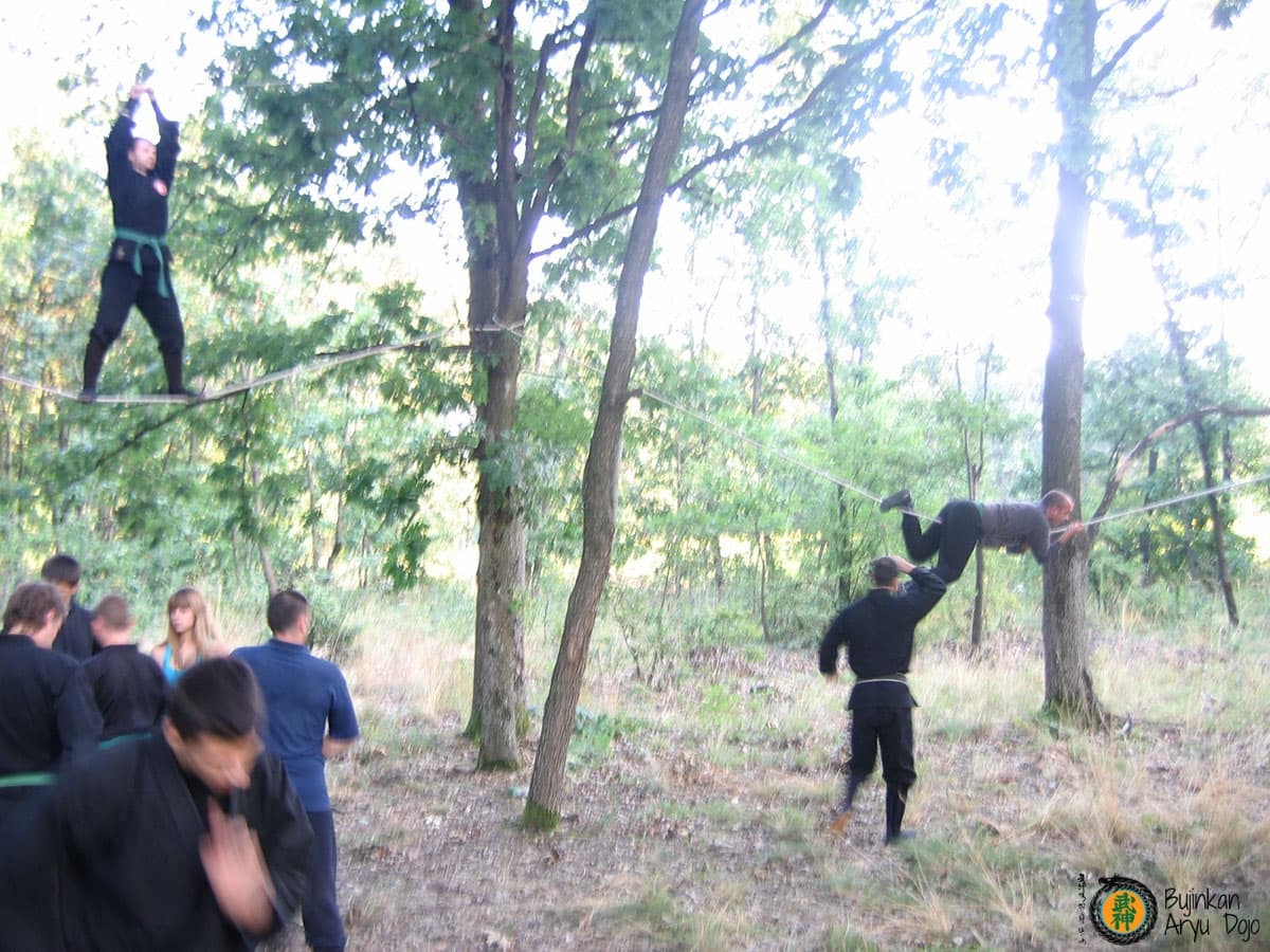 Bujinkan Aryu Dojo - Traditionell Ninjutsu Kampsport Träning 15