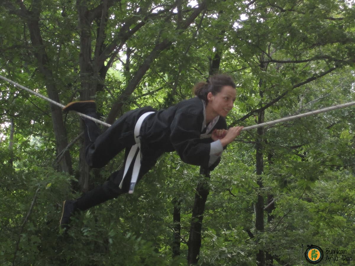 Bujinkan Aryu Dojo - Traditionell Ninjutsu Kampsport Träning 16
