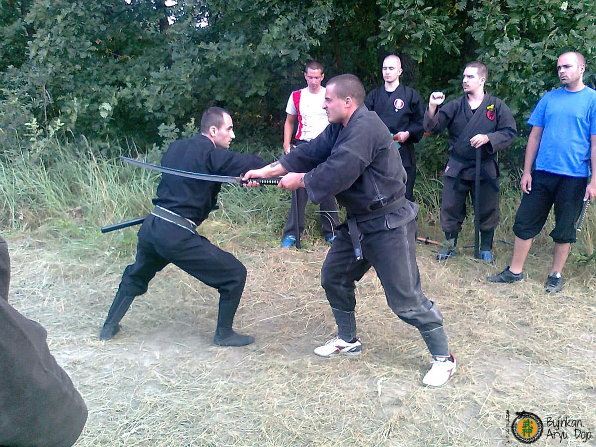 Bujinkan Aryu Dojo - Traditionell Ninjutsu Kampsport Träning 22