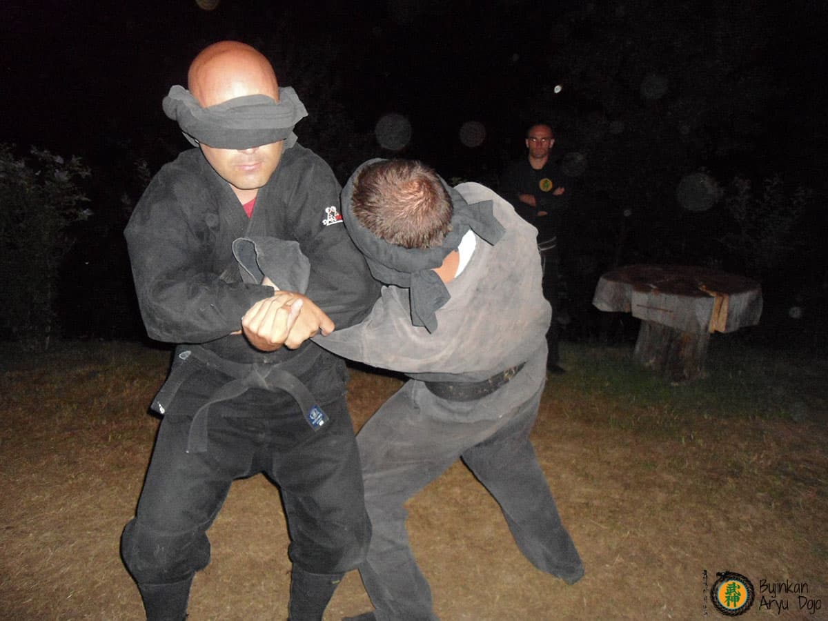 Bujinkan Aryu Dojo - Traditionell Ninjutsu Kampsport Träning 29