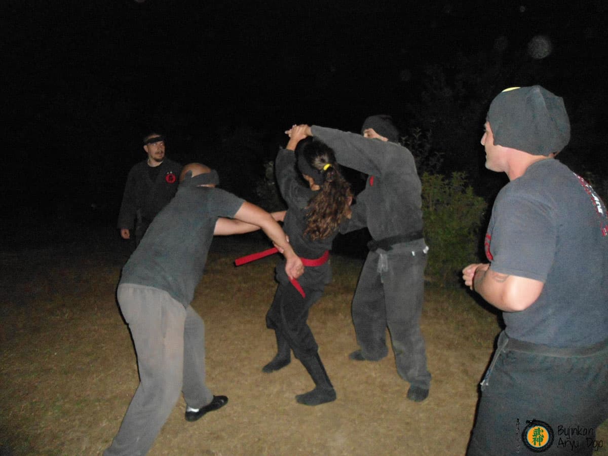 Bujinkan Aryu Dojo - Traditionell Ninjutsu Kampsport Träning 30