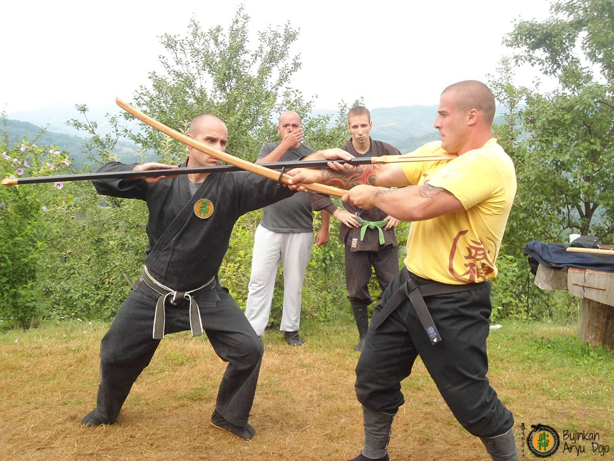 Bujinkan Aryu Dojo - Traditionell Ninjutsu Kampsport Träning 31