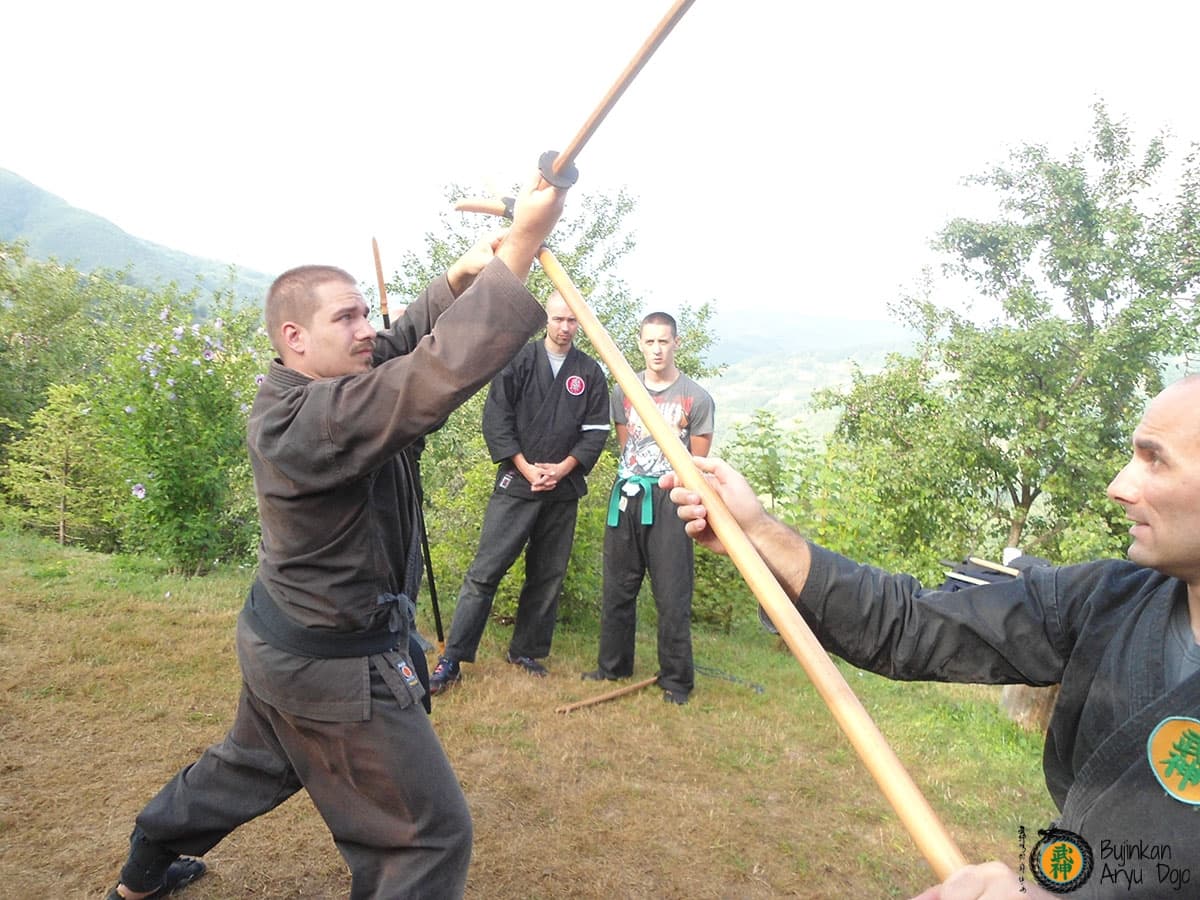Bujinkan Aryu Dojo - Traditionell Ninjutsu Kampsport Träning 32