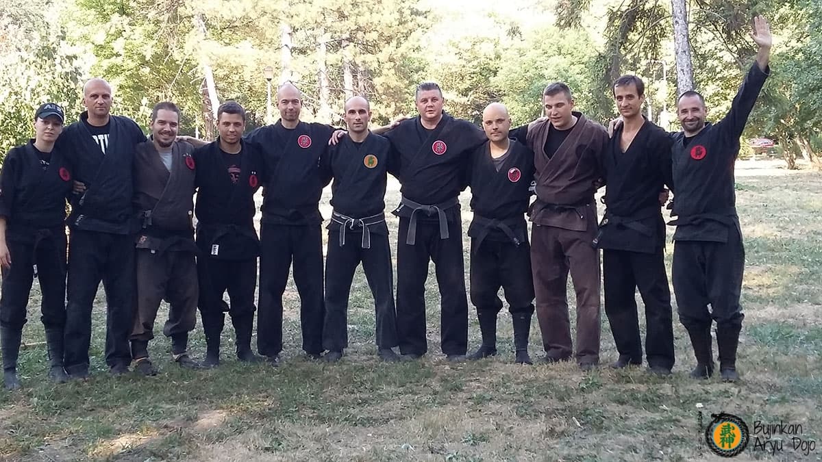 Bujinkan Aryu Dojo - Traditionell Ninjutsu Kampsport Träning 49