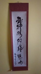 Bujinkan Aryu Dojo written by Hatsumi Sensei